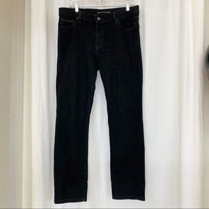 LEVI’S Black Midi Rise Skinny jeans